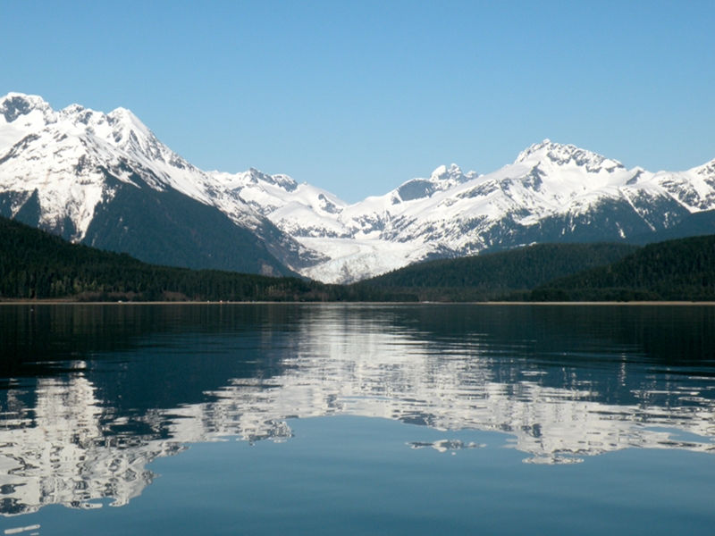 Herbert Glacier and Eagle Beach
