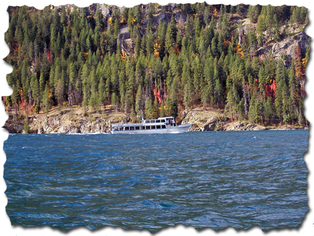 Here comes the ferry