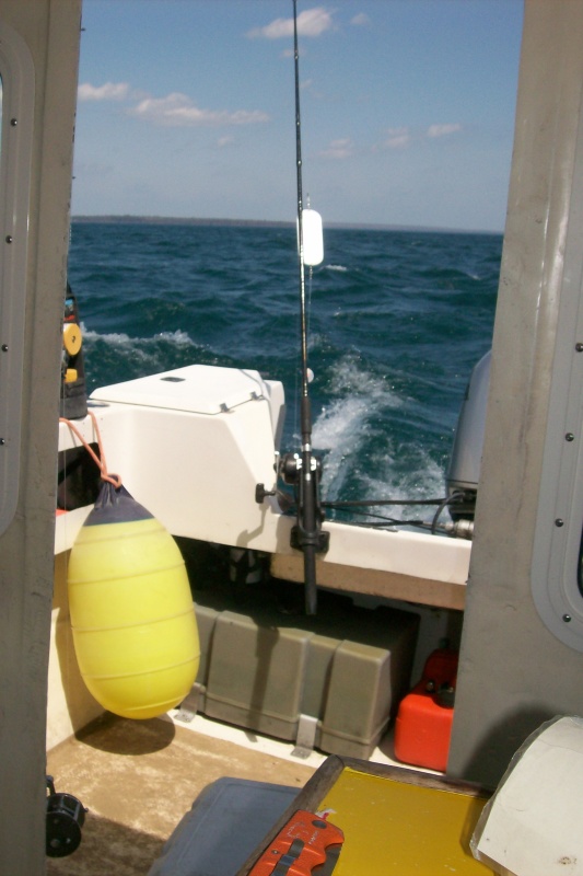 High wind and waves
