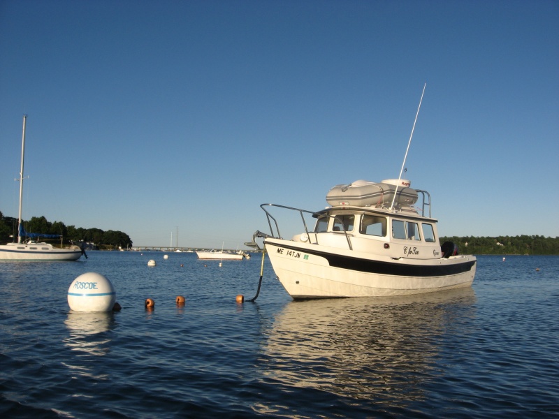 Home on the mooring