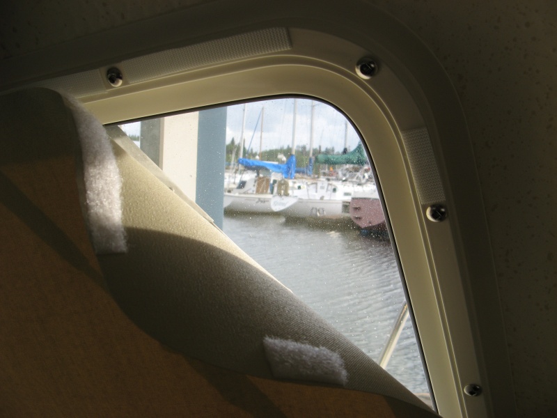 hook side pieces on frame