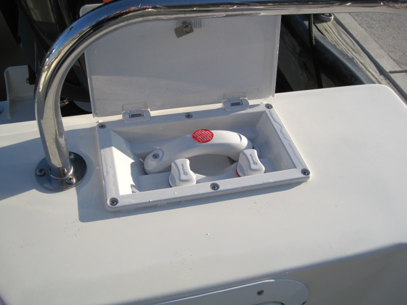 Hot & Cold shower added in the cockpit
