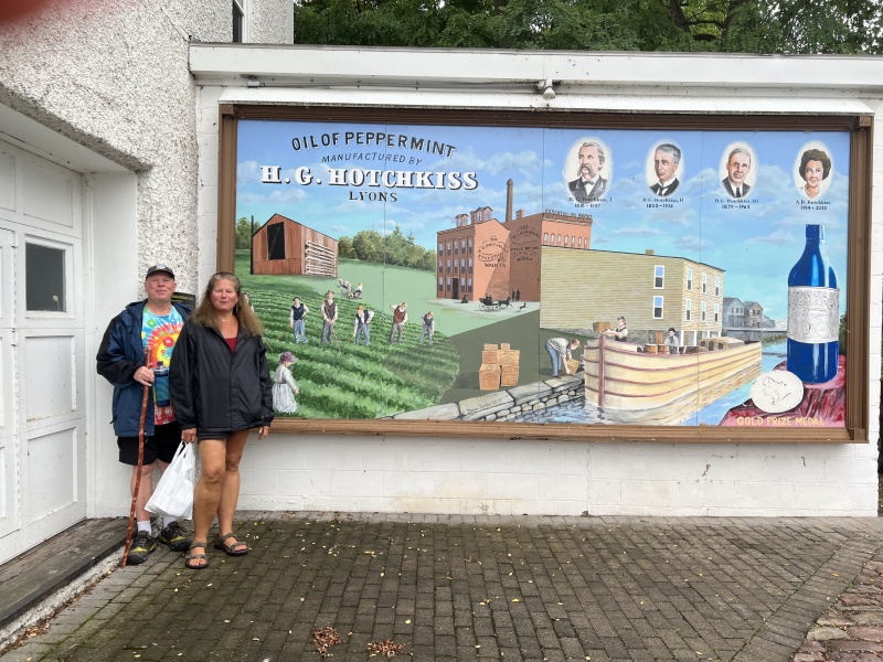 Hotchkiss Peppermint Oil Building Mural