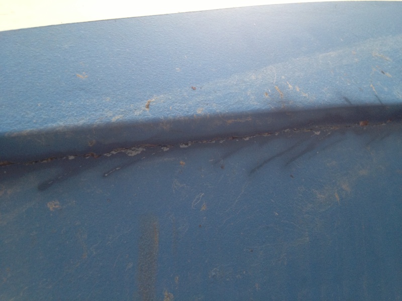 hull damage port side