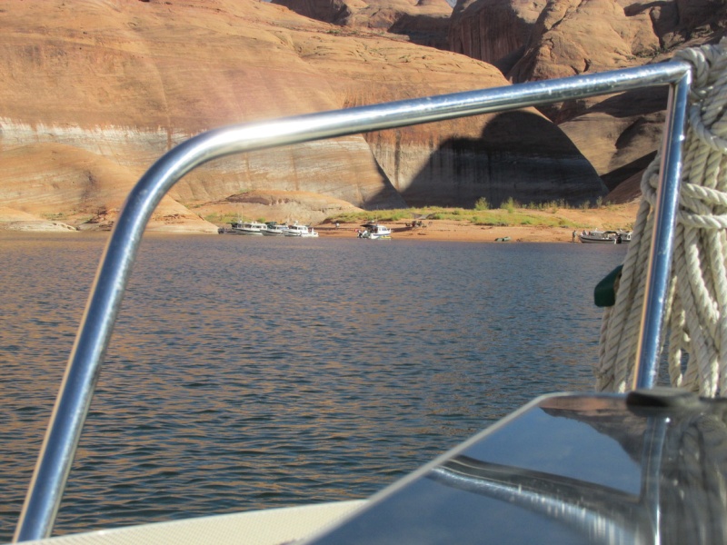 I arrived at the gathering in Oak Bay, Lake Powell