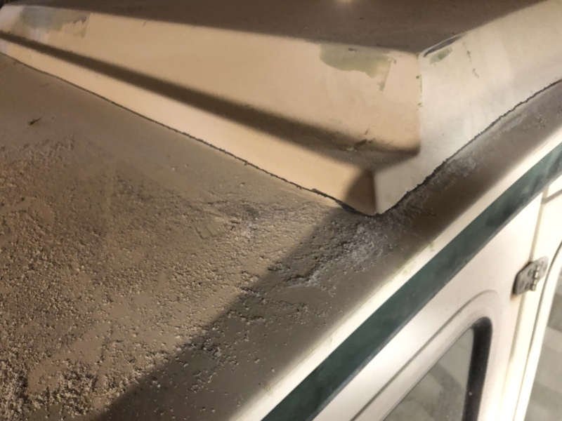 I decided the best course of action for converting to a high top was to remove the roof and then do the modifications in my heated shop. Removal took about two minutes with a recipro saw with carbide blade.