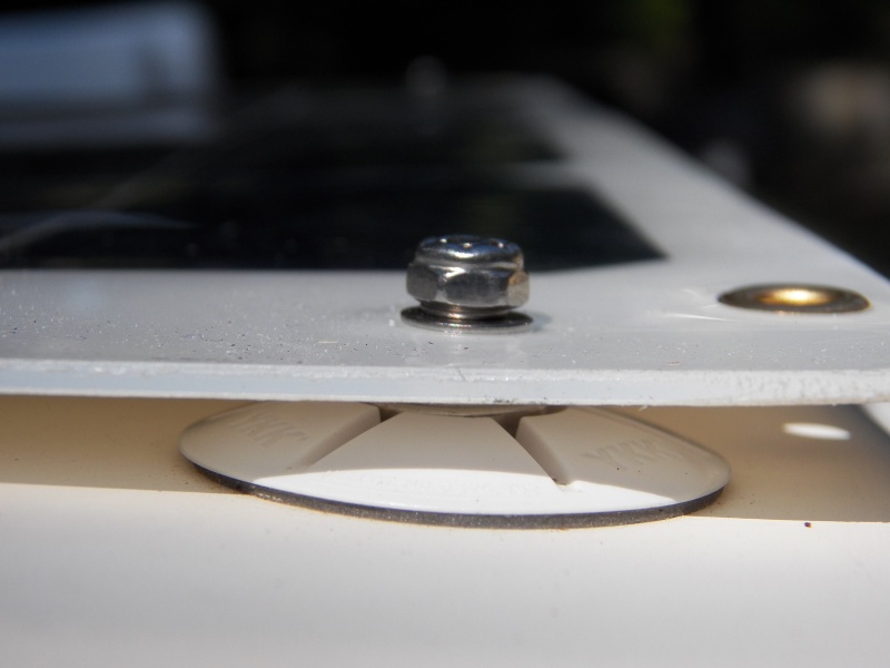 I only used male snads.  The panel has a female snap attached with a little ss bolt and nylock nut.