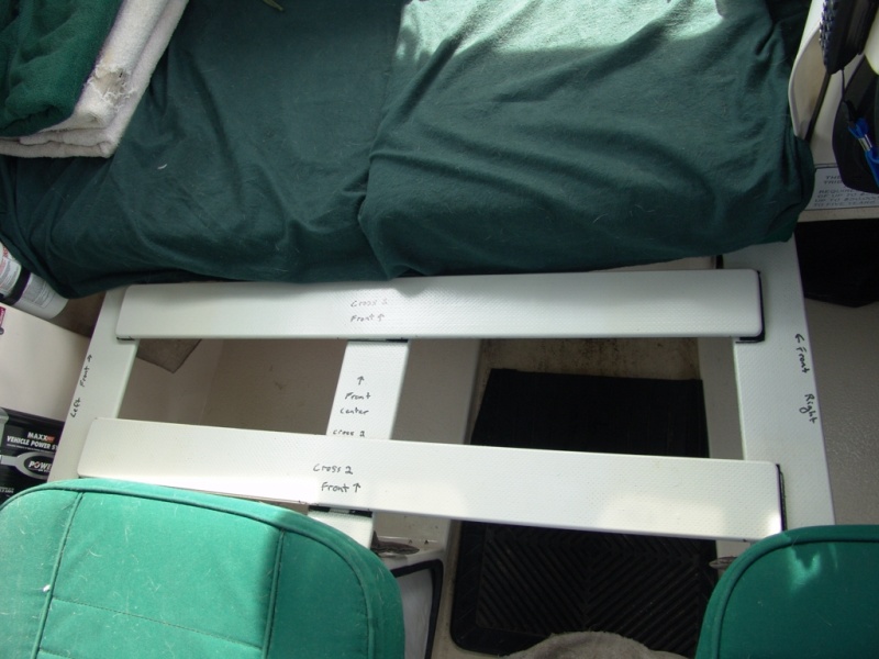 I then add a body pillow to cover it up. Adds extra 1.5" for us and the beagles.