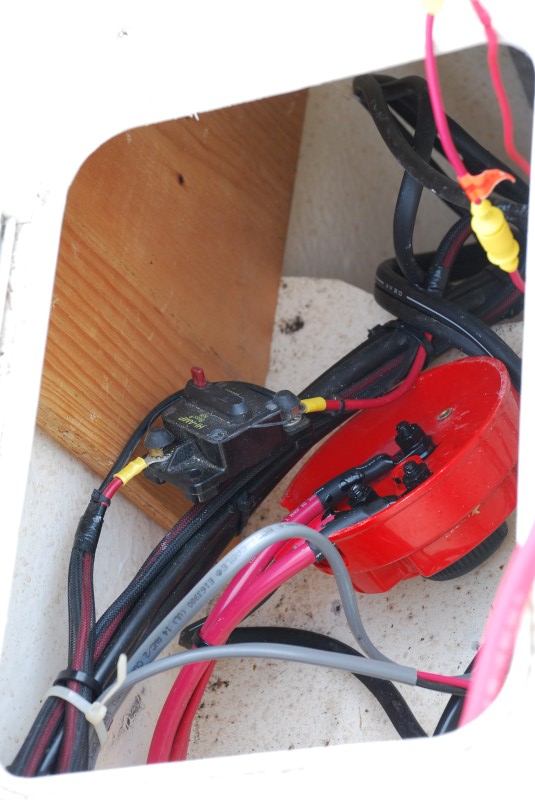 I will put a non switched buss bar on the plywood in the back (Wallas, etc.)