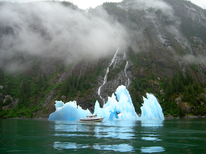 ice burg in fords terror entrance