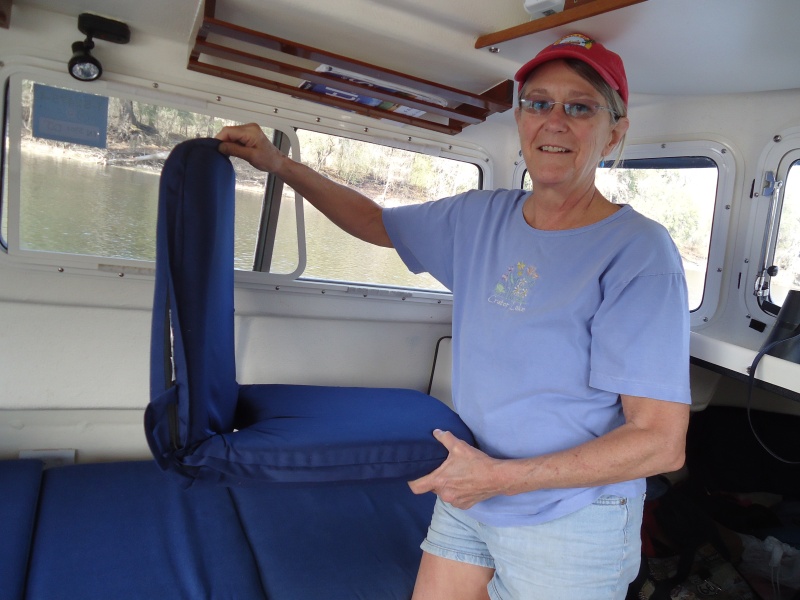 If you don't have a forward facing seat, get one of these!