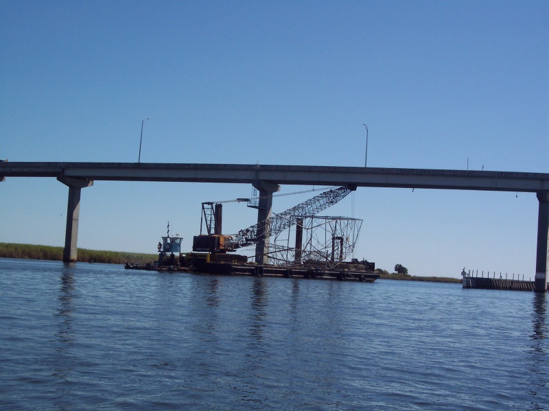 If you'll lower the boom, Clancy, you won't tear up the bridge