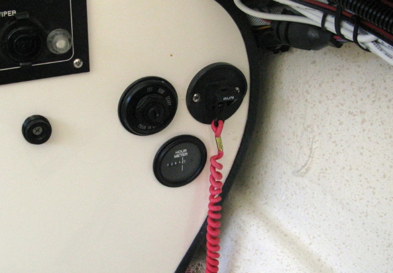 ignition, kill switch, hour meter