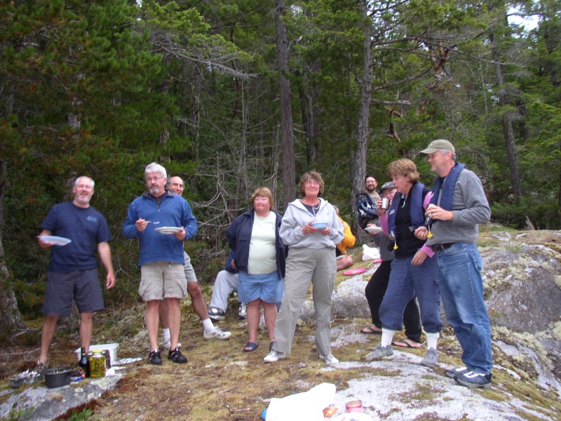 Impromtu Prideaux Haven potluck.