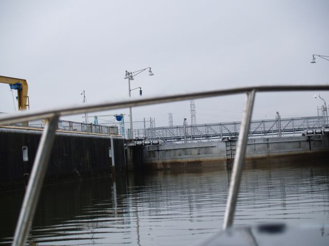 In 5 of our 6 lock adventures, we were the sole boat.