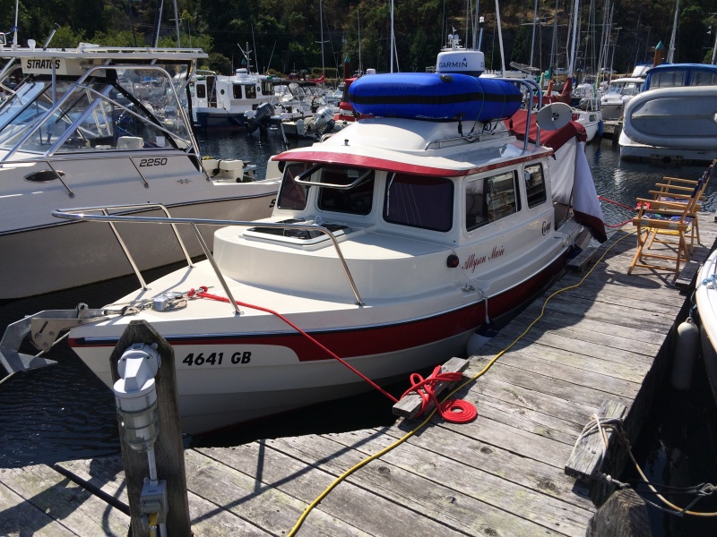 In slip at Schooner Cove B.C.