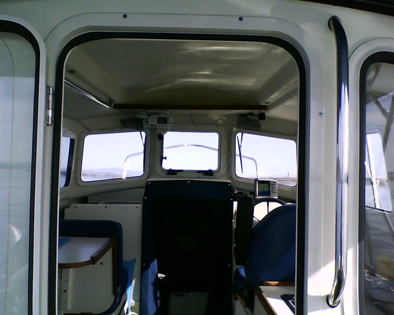 In the cabin