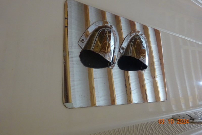 Inlet and outlet of the Propex heater