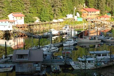 Inner Harbor Elfin Cove AK