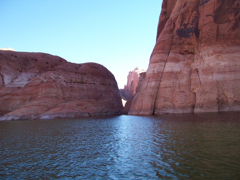 Inside Anasazi Canyon with a view of Navajo Point 9-25