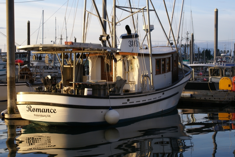 Inside Passage 2011 207 - "Romance", Favorite Boat in Petersburg Harbor