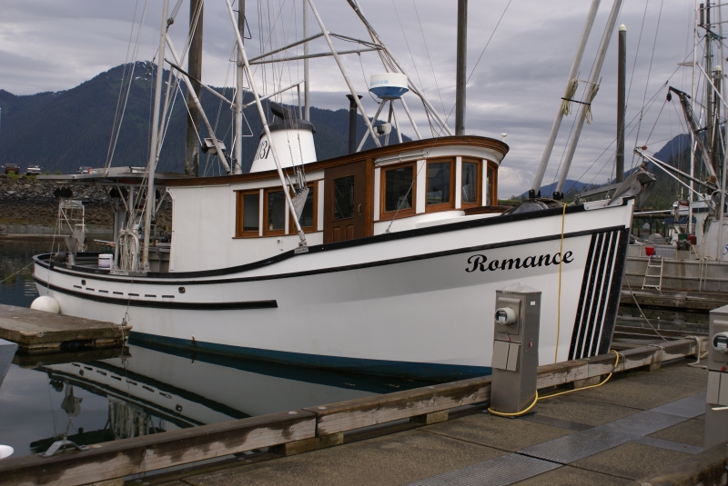 Inside Passage 2011 242 - "Romance", Favorite Boat in Petersburg Harbor