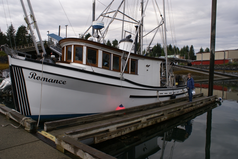Inside Passage 2011 243 - "Romance", Favorite Boat in Petersburg Harbor