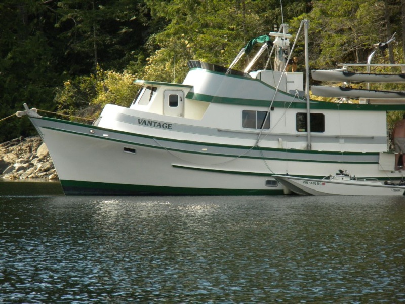 Inside Passage 2011 - Southbound, Meeting Vantage in Desolation 01