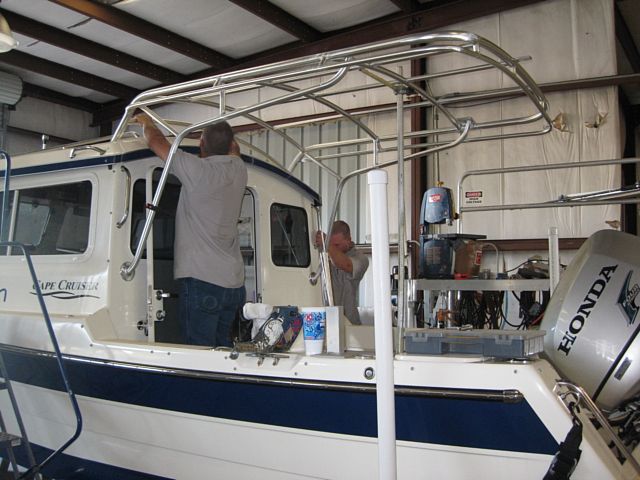 Installation of rack