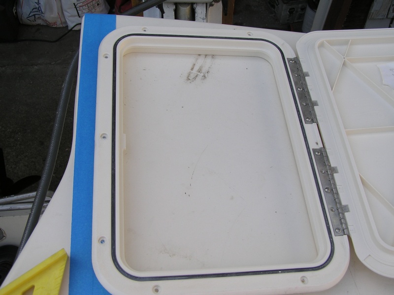 Installing Lazarette hatches