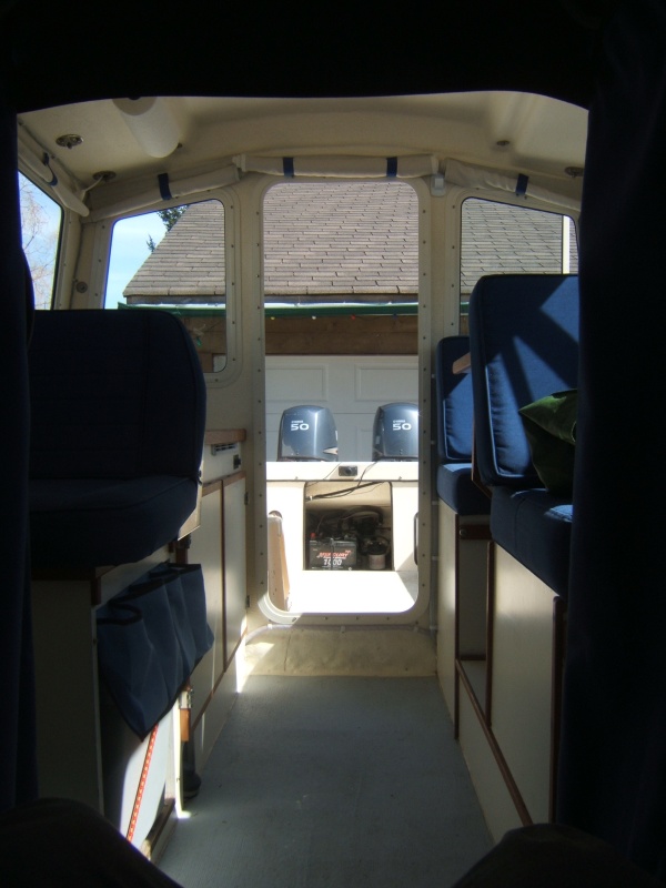 interior looking aft