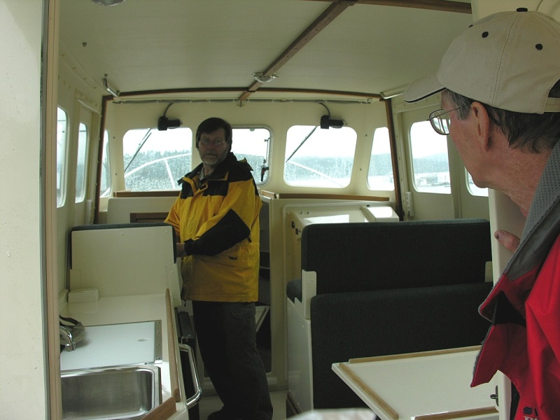 Interior of cruiser version