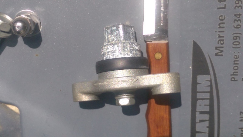 Internal upper anode after cleaning