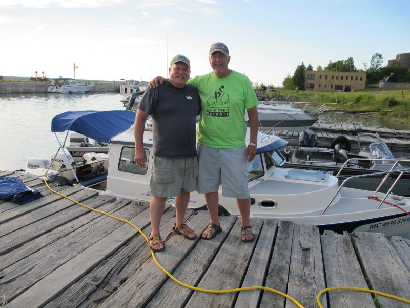 Ira and me, "Old fishing Buddies"