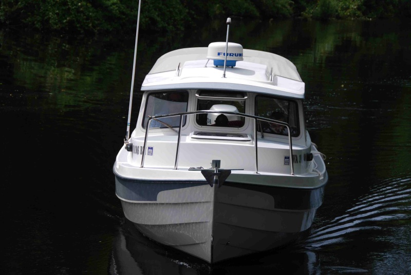 Is OSPREY going to run me down on the dock? No way, this skipper is too go.