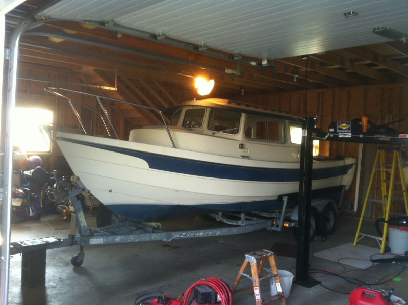 It fit in the garage!