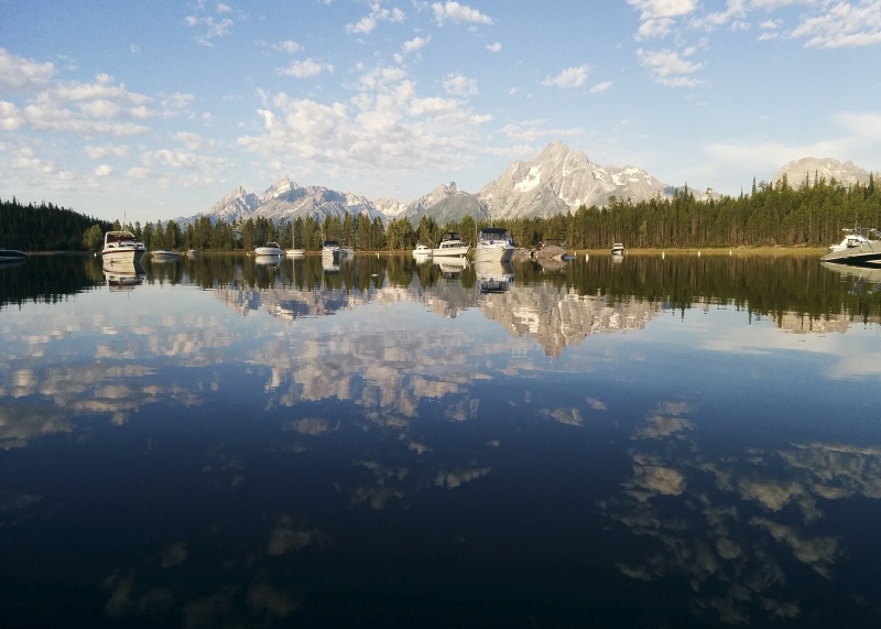 Jackson Lake clouds