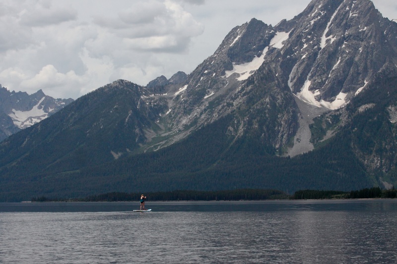 Jackson Lake, Grand Teton National Park

The Mrs. doing her paddleboard thing.