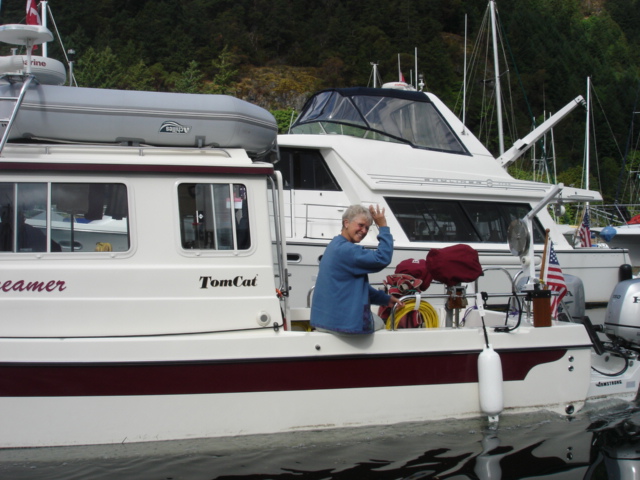 Janet on DREAMER
  Genoa Bay