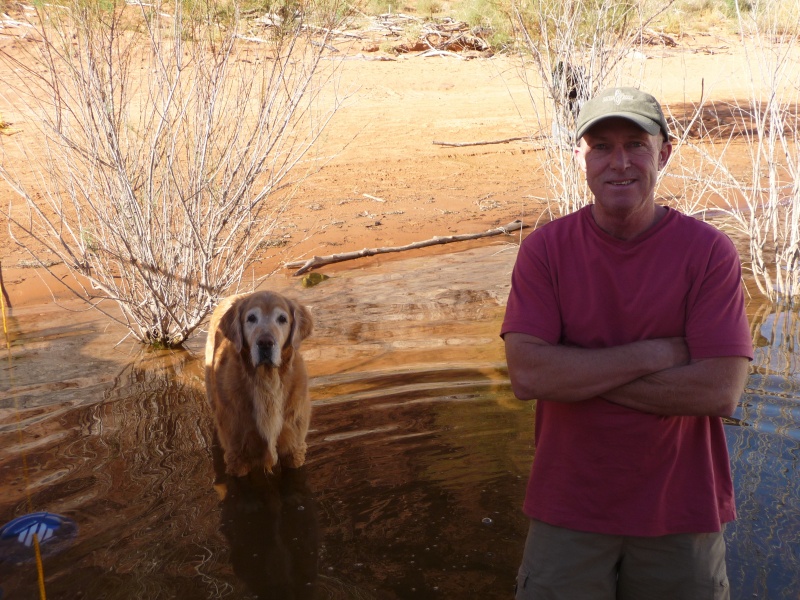 Jeff and Midas, by Marti C Idaho