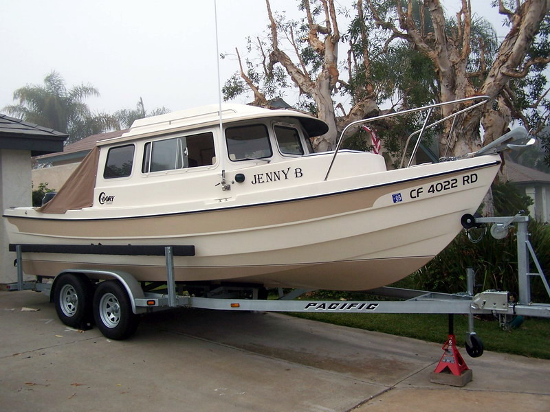Jenny B getting rigged