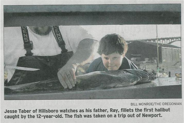 Jesse first Halibut
