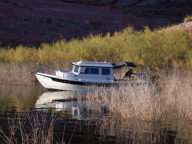 Jody and his C-Dory from Arizona at Oak Canyon 9-25