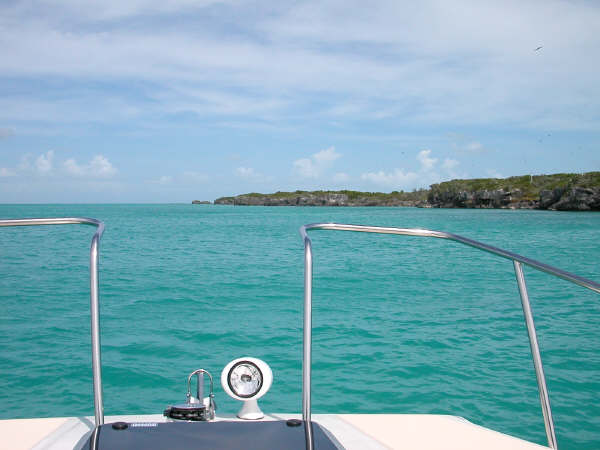 June 2003. First stop...Walkers Cay, Bahamas