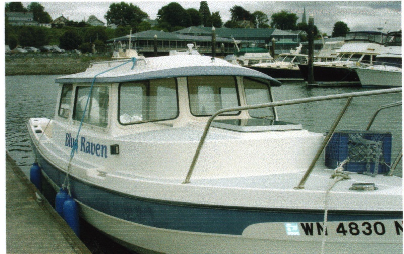 June 2006 - Bellingham 
     BLUE RAVEN
  Owner Lee Kincaid
(New Owner is Andy 
   Spring 2007)