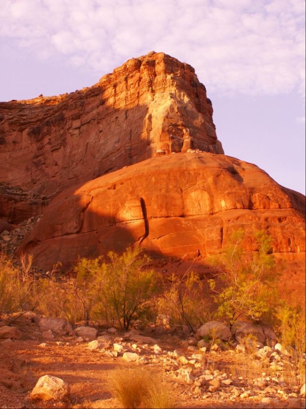 Just Another Butte at Rock Creek Canyon 9-19-08
