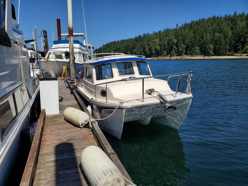 Just docked after sea trial. Decision was made!