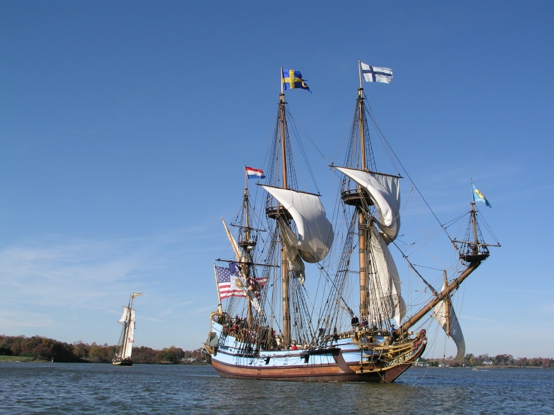 Kalmar Nyckel (Delaware) c. 1637/1998.