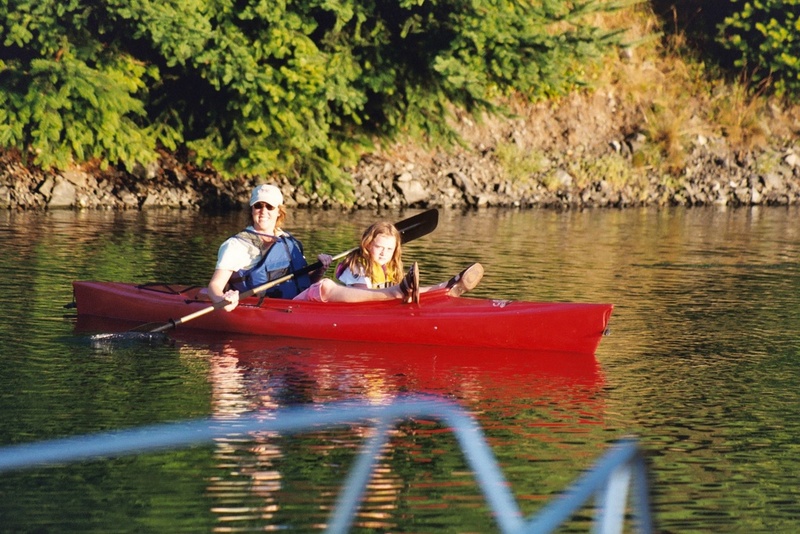 (Kay) Jamie & Marge (Blue C) for a row-about