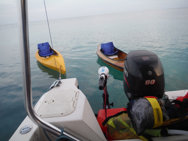 Kayaks ready